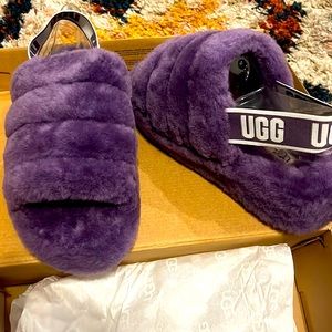 Ugg Fluff Slide size 9